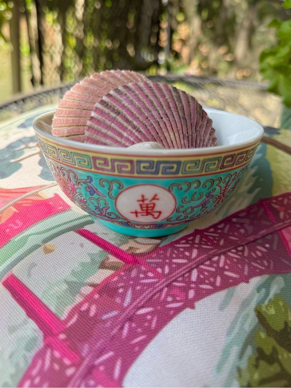 Mini vintage chinoiserie bowl